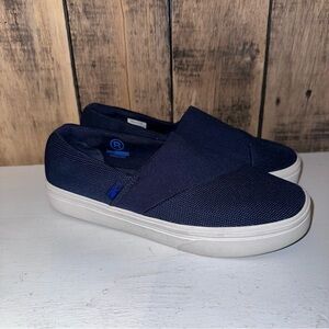 Women’s Reebok Retro Navy Blue Slip On Shoes {9.5}